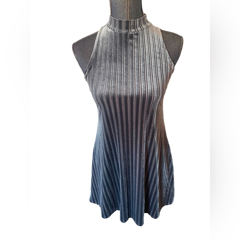 Mudd Sleeveless Velvet Shift Dress NWT size XS